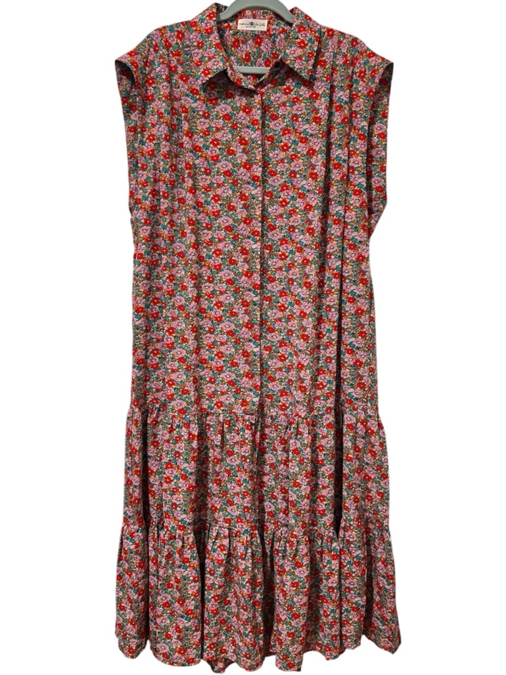 Natural Life Talulah Oversized Floral Maxi Dress L/XL
